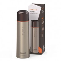 키친아트 골드 메탈 보온병 500ml