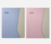 25절 양장 3단투톤 다이어리 (민트,핑크)