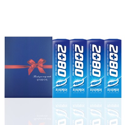 관공서 공공기관 선물세트 2080치약 4입