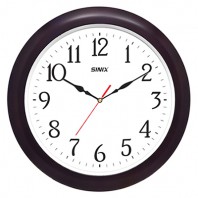 시닉스 우드엔틱 행운의 무소음벽시계 S380W