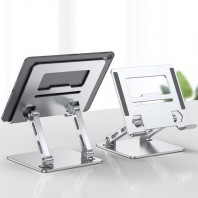 로페리아 실용적인 휴대용 노트북 높이조절 알루미늄 접이식 거치대(0216612)