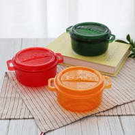 실리 젤리 푸드팟 3p세트(오렌지+그린+레드)