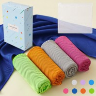 에버센스 아이스 쿨타월 지퍼백 파우치 세트