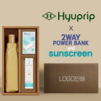 협립3단마시멜로수동우산+선크림+배터리-세트