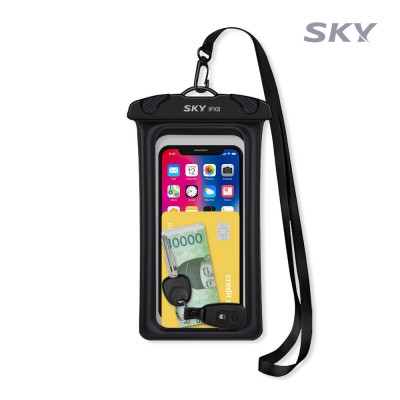 스카이 웰 360도 에어쿠션 플로팅 프리미엄 스마트폰 터치 방수팩