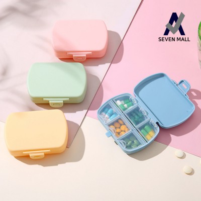 세븐몰  파스텔 약통 휴대용 알약 정리함 구급함 케이스
