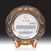 7212 우드금속 상패 (소, 대)