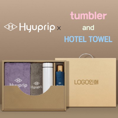 협립3단마시멜로완전자동우산 +협립코마바스타월1P+협립호텔코마170타월1P+스마트온도계텀블러