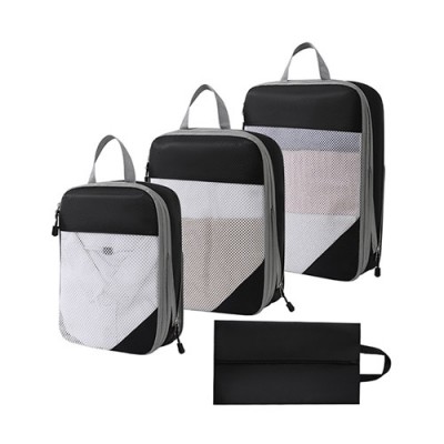 여행용 메쉬 압축파우치 4종 세트