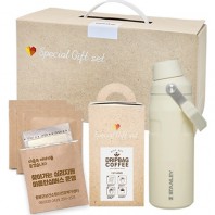 브랜드생활건강세트 17호 (스탠리 패스트플로우 355ml+ 드립백커피 4p세트)