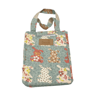 바니 토끼무늬 보온 보냉 도시락 가방 런치백 쿨러백 小 中 大