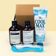 Nard 샴푸 트리트먼트 쿨맥스 치약 칫솔 세트