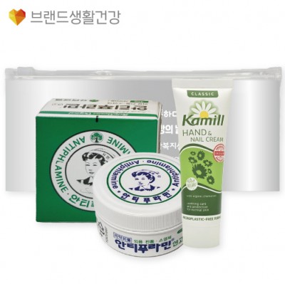 브생건703호 2종세트(카밀 핸드크림+안티푸라민 연고)