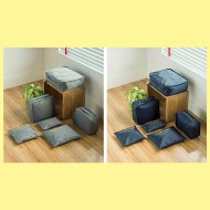 여행용파우치6종세트/캐리어정리 6종파우치 의류 메쉬파우치