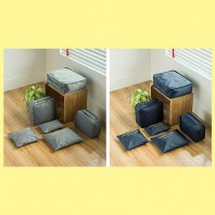 여행용파우치6종세트/캐리어정리 6종파우치 의류 메쉬파우치