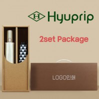 협립 3단60 8K 와인하트 암막 완전자동우산 +협립3단미니스타앵글수동우양산-세트