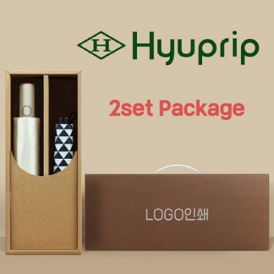 협립 3단60 8K 와인하트 암막 완전자동우산 +협립3단미니스타앵글수동우양산-세트