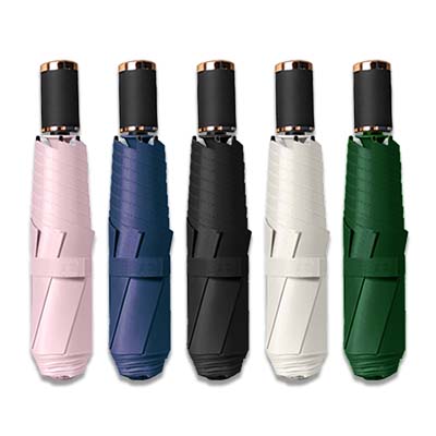 라이트핏 블랙골드그립 3단 수동 암막양우산