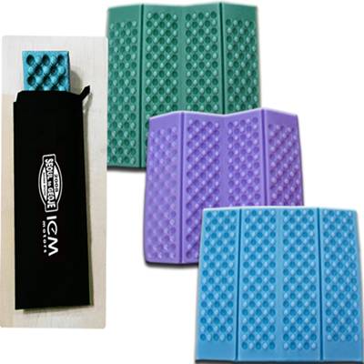 4단접이식 휴대용방석 야외용 사우나 미니 다용도 방석 주머니포함