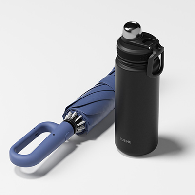 에디토 선물세트 ( 비너그립 3단 자동 양우산 + 스테인리스304 스포츠 텀블러 650ml )