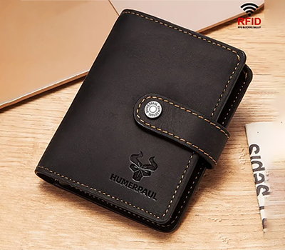 125_고급RFID방지소가죽지퍼지갑