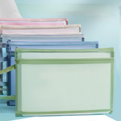 로페리아 A4 칼라 메쉬 지퍼화일(0215408)