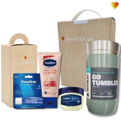 스탠리 4종세트 24호(고진공텀블러+바세린립밤+바세린핸드크림+바세린젤리)