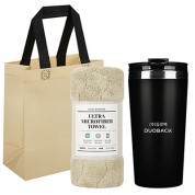 프리미엄 이중구조 텀블러 + 타올 선물세트