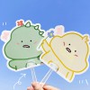 아기자기 휴대용 부채 미니 캐릭터 부채 Y2524