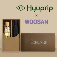 협립 5단53 데이지 암막 30D 고밀도 우양산 +가르시아3단모던완전자동우산-세트