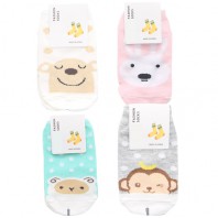 애니멀 어린이 발목양말 5P세트 K9