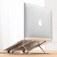 모던오피스 비즈니스 휴대용 접이식 노트북 실버 모던 거치대 CA447