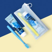 2080 부케가르니 치약칫솔세트 크리스탈솔트 미세모 지퍼백