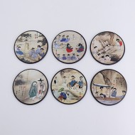 전통민화코스터 (김홍도) 6종세트