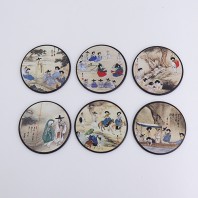 전통민화코스터 (김홍도) 6종세트