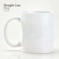 13oz 직선도자기머그