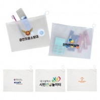 휴대용 EVA 지퍼백 파우치 28x21cm