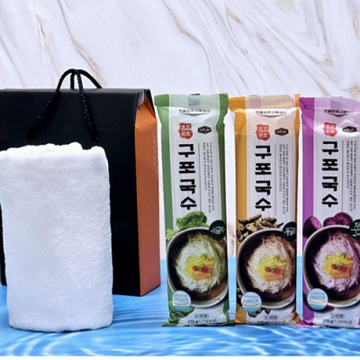 구포국수 1종+송월 타올 선물세트 추석 명절 선물세트