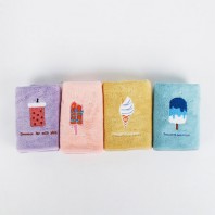 로페리아 산호양털 디저트 자수 타올(35x75)(0217604)