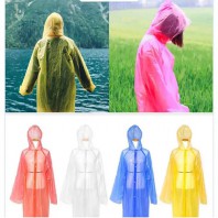 휴대용 일회용 우비 우의