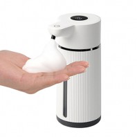 웰세스 W-1500B 자동 디스펜서 버블타입 대용량 충전식 벽걸이 핸드워시 거품 세정기