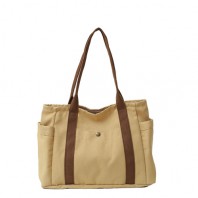 제이탑 캐주얼 스터디 멀티포켓 에코백