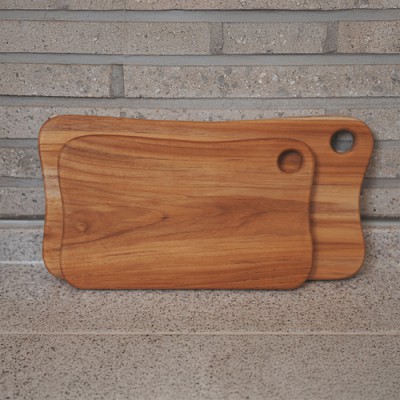 헤리티지홈 티크 직사각 도마 PL-0002T