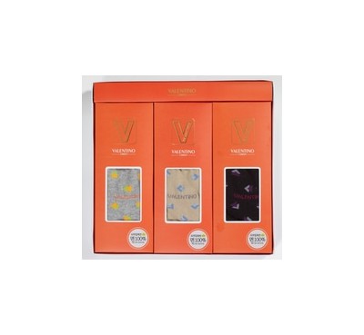 발렌티노 면100% 삼각도트 숙녀 3족세트