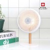 스위스밀리터리 루체 LED 탁상용&타프팬 무선 선풍기(리모컨_6인치) SMA-60MF