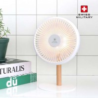 스위스밀리터리 루체 LED 탁상용&타프팬 무선 선풍기(리모컨_6인치) SMA-60MF