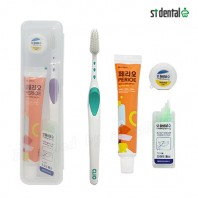 M케이스 클리오R 페리오치약 st덴탈 치실 치간 칫솔치약 구강용품 여행용세트