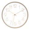 280 무소음 세련 골드벽시계