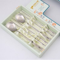 1327_B. 투톤수복거북이수저 2벌(키친아트종이)