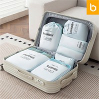 유즈비라이프 순파스텔 압축파우치 6종세트